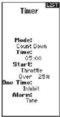 SPEKTRUM DXC+ - BIND/FRAME MENU - 1