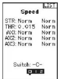 SPEKTRUM DXC+ - GESCHWINDIGKEIT - 1