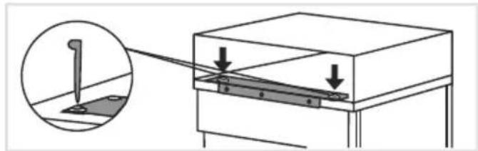 ASKO HI150G - Namestitev skritega pomočnika (Hidden Helpe - 4