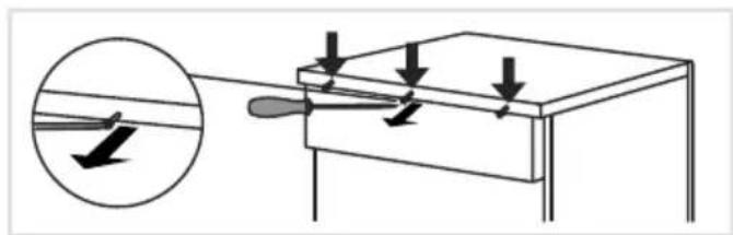 ASKO HI150G - Instalar um Ajudante Oculto (Hidden Helper) - 2