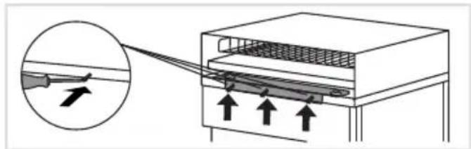 ASKO HI150G - Umístění skrytého pomocníka (Hidden Helper) - 3