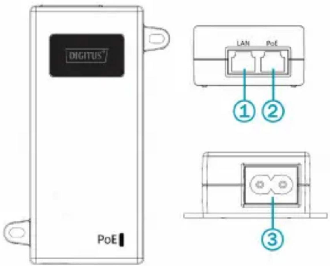 Digitus DN-95104-1 - Description de l'apparence - 1
