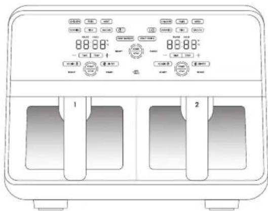 Chefman TurboFry Touch RJ38-SQPF-45TDB-2W - QUÉ CUBRE LA GARANTÍA - 1