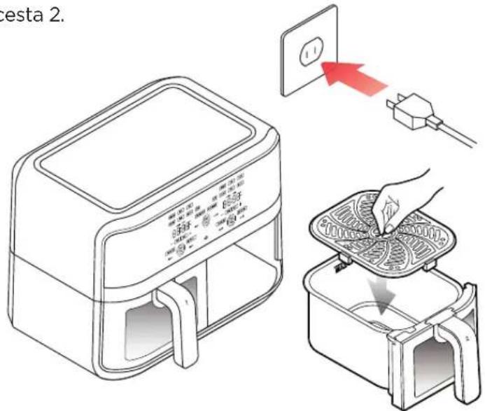 Chefman TurboFry Touch RJ38-SQPF-45TDB-2W - PREPÁRESE PARA COCINAR - 1