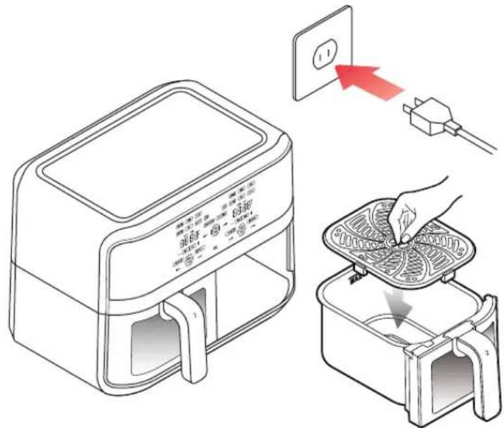 Chefman TurboFry Touch RJ38-SQPF-45TDB-2W - VOORBEREIDING - 1