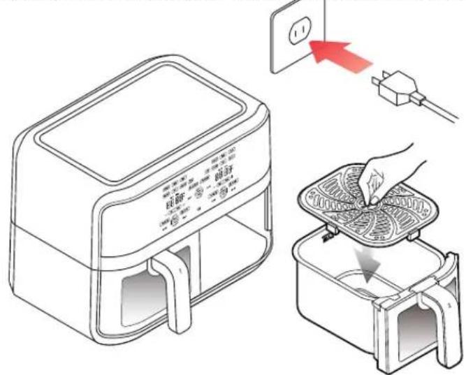 Chefman TurboFry Touch RJ38-SQPF-45TDB-2W - VOR DEM FRITTIEREN - 1