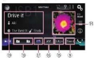 PIONEER AVH-4100NEX - Playing compressed audio files - 2
