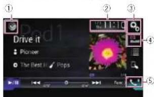 PIONEER AVH-4100NEX - ■ When the Application screen is not available - 4