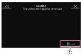 PIONEER AVH-4100NEX - Setting the camera for Camera View mode - 2
