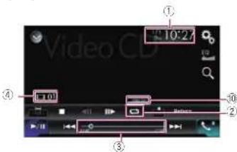 PIONEER AVH-4100NEX - Lectura de la pantalla (para audio) - 3