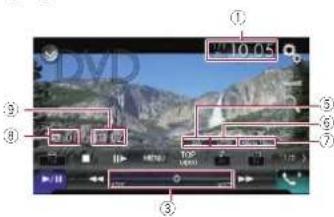 PIONEER AVH-4100NEX - Lectura de la pantalla (para audio) - 2