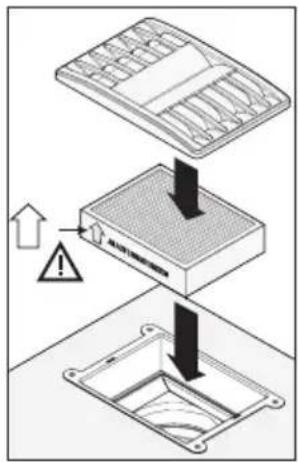 ETNA AO461WIT - Odour/fine dust filter - 1