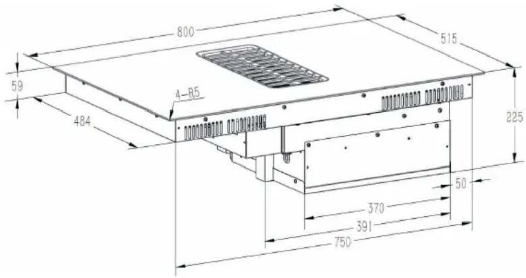 EICO Aero 80 N A - Product Overall Dimension - 1