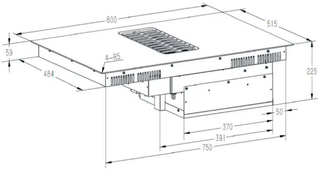 EICO Aero 80 N A - Gesamtproduktabmessung - 1