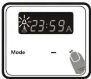 VESTFROST VBO 2260 N Pyro - Ajuste del tiempo de la señal acústica - 2