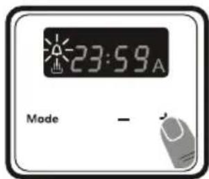 VESTFROST VBO 2260 N Pyro - Einstellen der Alarmzeit - 2