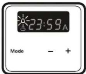 VESTFROST VBO 2260 N Pyro - Einstellen der Alarmzeit - 3