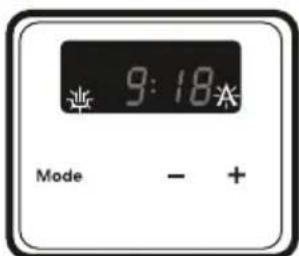 VESTFROST VBO 2260 N Pyro - Einstellen der Zeit für halbautomatischen Betrieb (Kochzeit) - 3