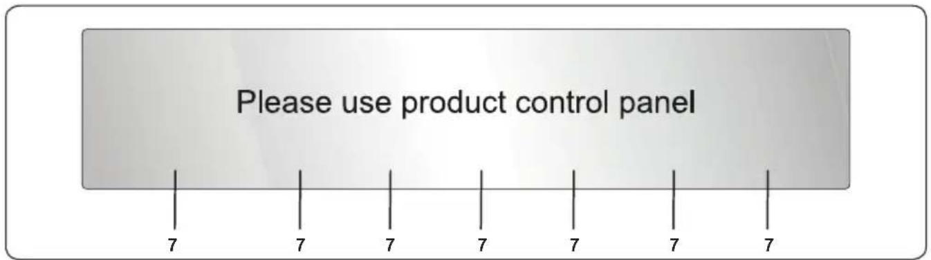 VESTFROST VBO 2260 N Pyro - Panel de mando - 1