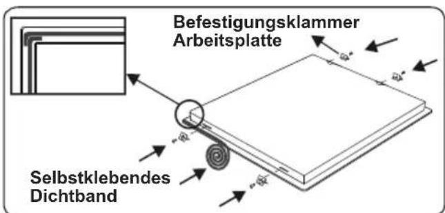 VESTFROST VIH 2080 P - EINBAUEN DES KOCHFELDES - 3
