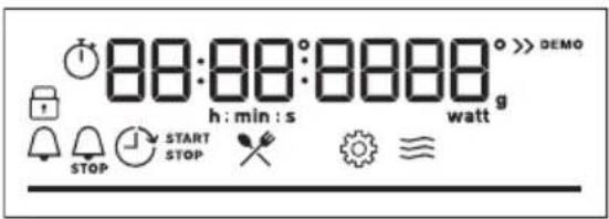 ELECTROLUX EVL6E46GZ - Voyants de l'affichage - 1