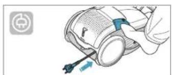 ELECTROLUX UltraOne Plus - LIGAR/DESLIGAR O ASPIRADOR E AJUSTAR A POTÊNCIA DE SUCÇÃO - 3