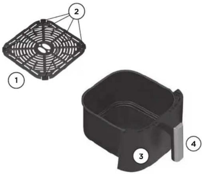 BLACK & DECKER Purifry AFBD82-0BD - PARTS &amp; ACCESSORIES - 1