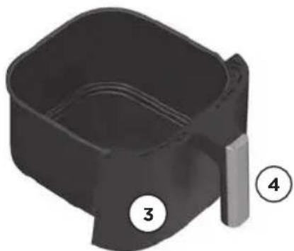 BLACK & DECKER Purifry AFBD82-0BD - PIEZAS Y ACCESORIOS - 2