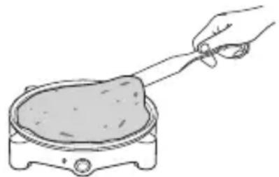 TEFAL CrepParty PY7005 - Plugging in and pre-heating - 3