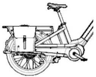 Urban Arrow Breeze - Empfohlene Fahrradtaschen - 1