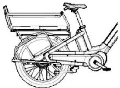 Urban Arrow Breeze - Transport d'enfants avec une barre de protection - 1