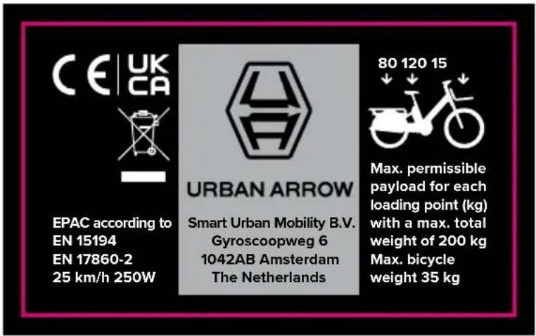 Urban Arrow Breeze - Table des matières - 2