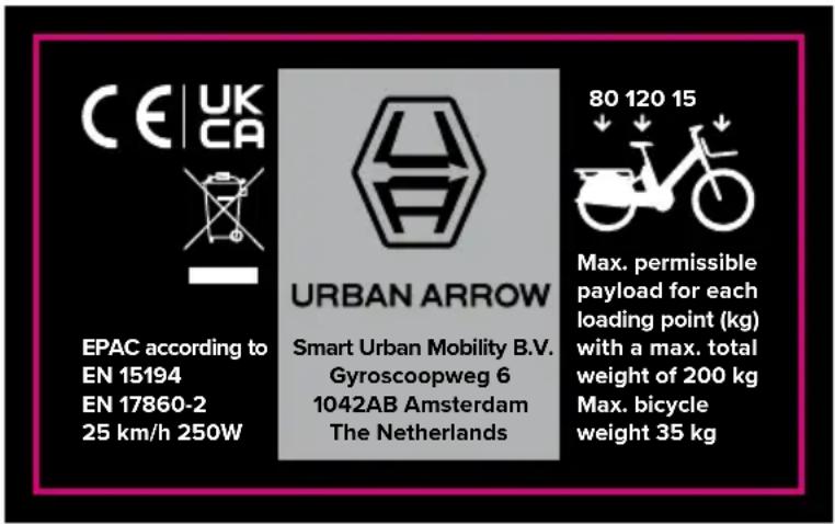 Urban Arrow Breeze - Breeze – struktur og markeringer - 2