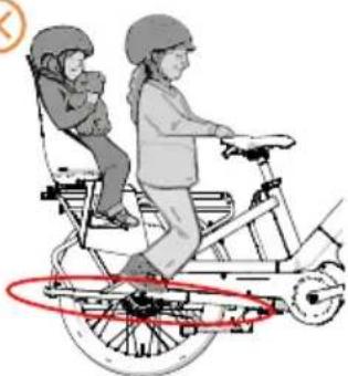 Urban Arrow Breeze - No footrests, no protection bar, no backrest, no seat cushion, 2 children's seats, no luggage - 1
