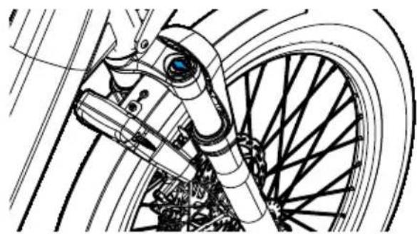 Urban Arrow Breeze - Suspension front fork - 2