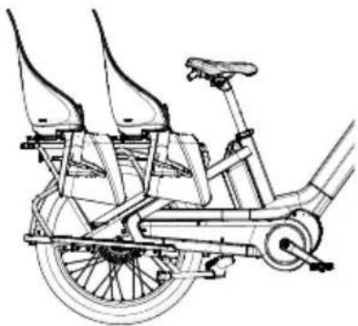 Urban Arrow Breeze - Transport d'enfants dans des sièges enfant - 1