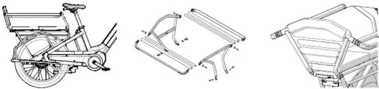 Urban Arrow Breeze - Transport af børn i Protection Bar - 1