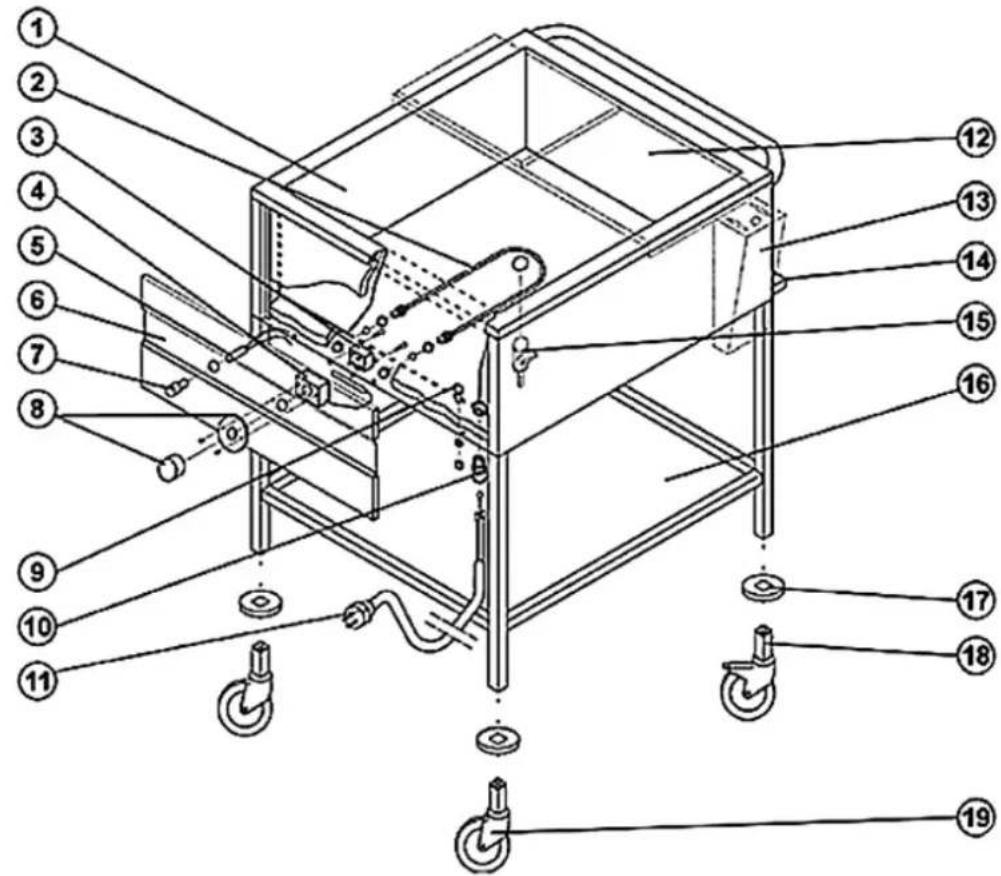 Rocam 710054 - Onderdelen - 1