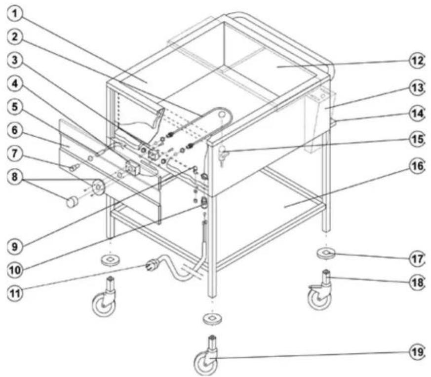 Rocam 710054 - Spare parts - 1