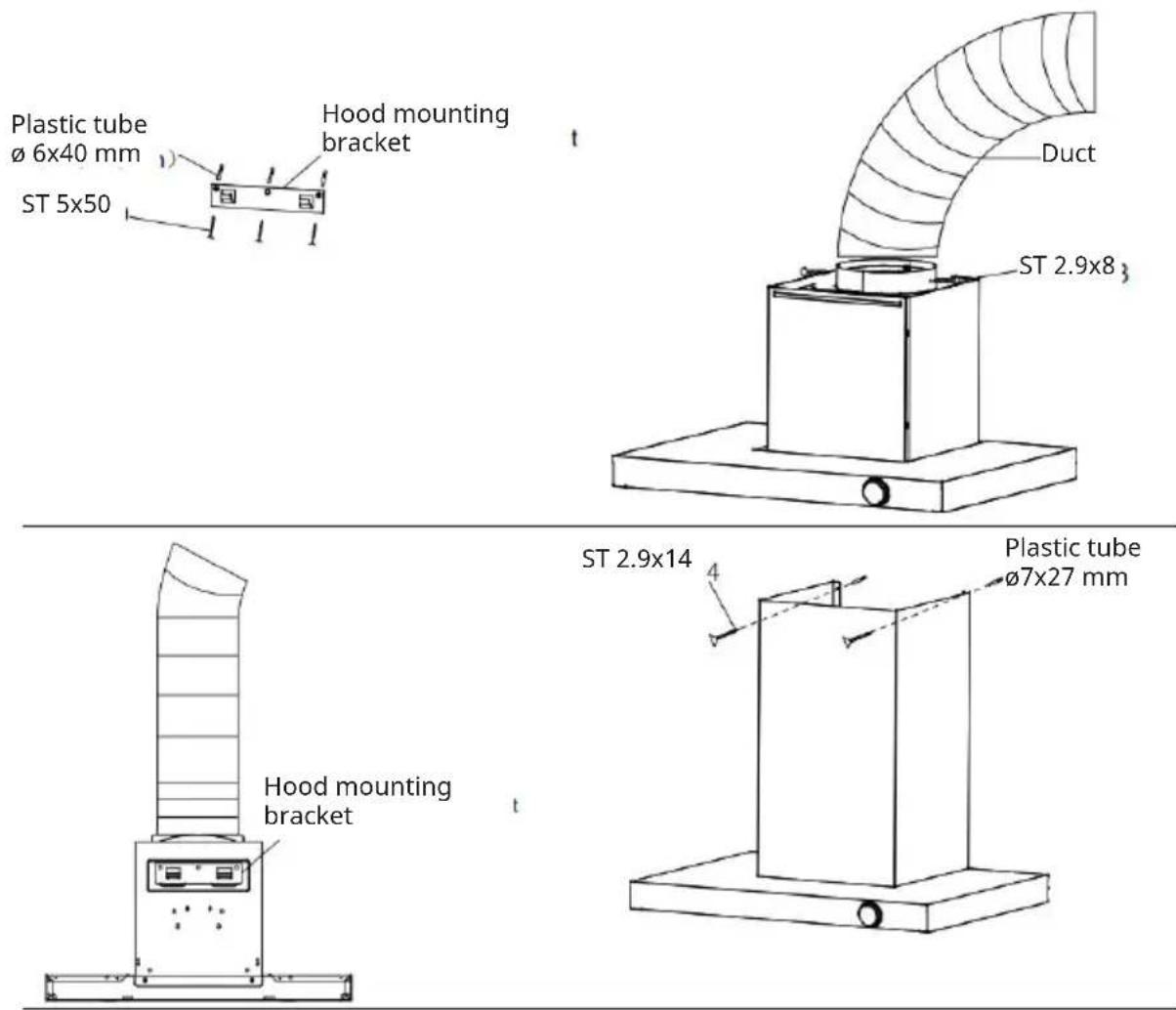 Klarstein Auriana 60 - COOKER HOOD INSTALLATION - 1