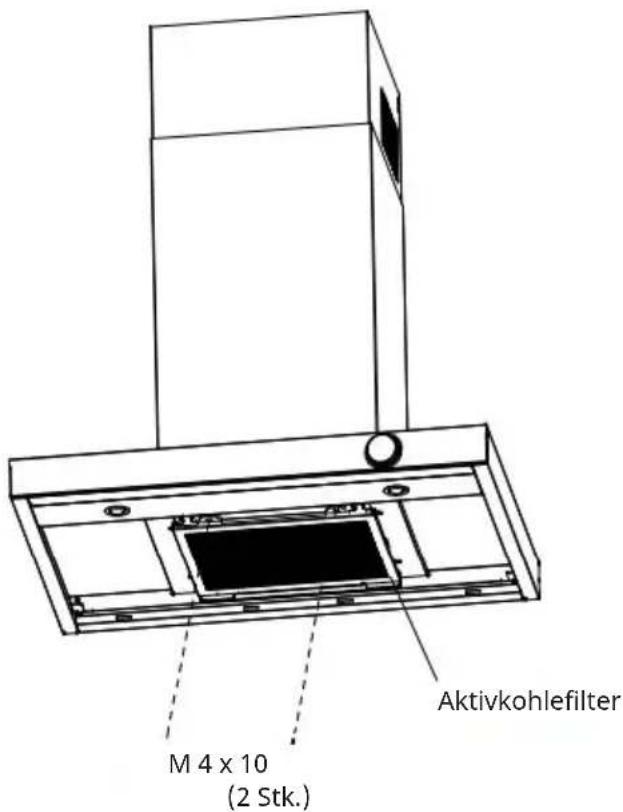 Klarstein Auriana 60 - Einbau des Filters - 1