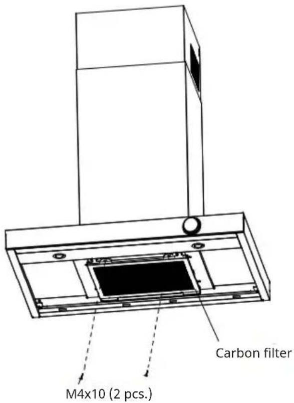 Klarstein Auriana 60 - Filter installation - 1