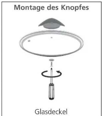 TEFAL Easy Wok WO1515 - Montage des Knopfes und der Griffe - 1