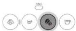 PHILIPS Baristina BAR400 - Knop voor extra intensiteit - 1