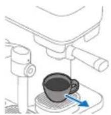 PHILIPS Baristina BAR400 - De hoeveelheid koffie programmeren: - 5