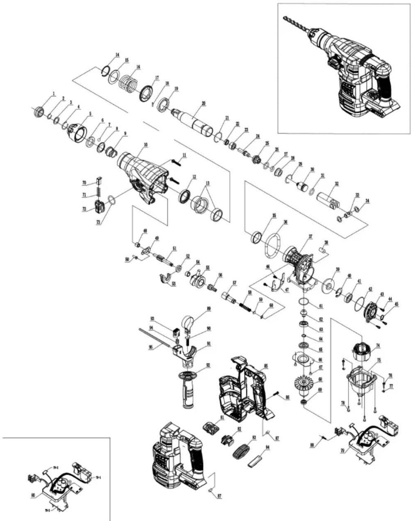 SCHEPPACH BC-DH300-X - Poštovani kupci, - 1