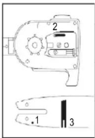 SCHEPPACH MFH3100-4BP.4 - Entretien du guide-chaîne - 1