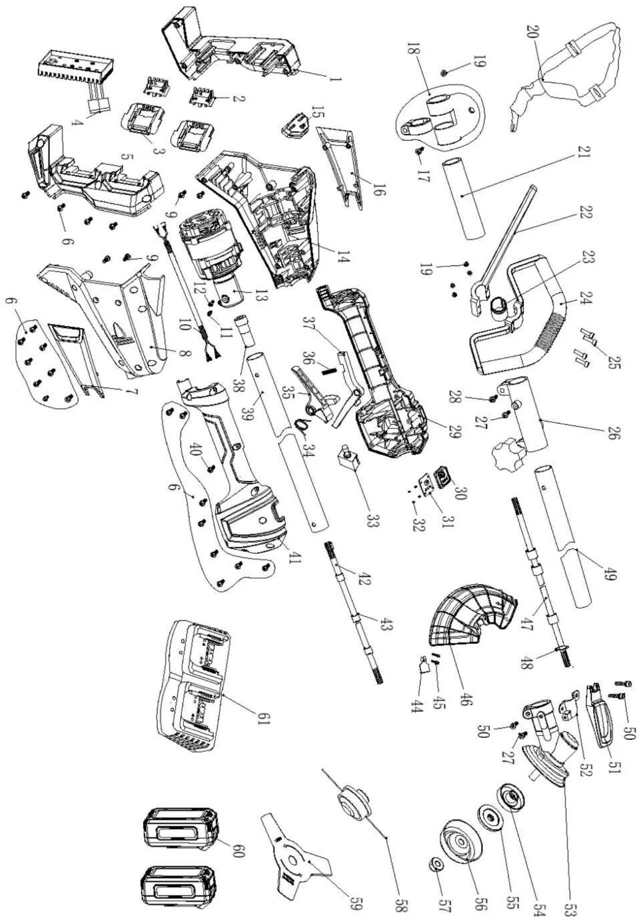 SCHEPPACH MFH440-LI20PROS - Dépannage - 1