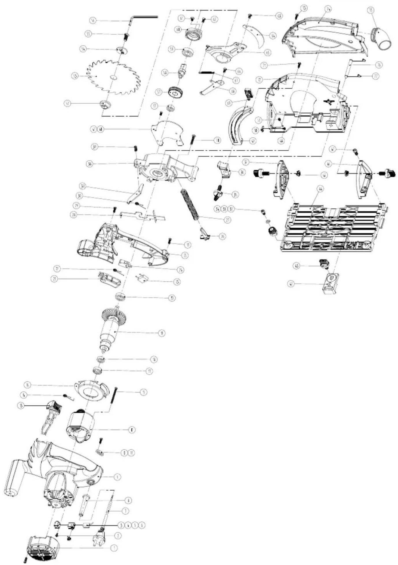 SCHEPPACH TAS55-BE - Risoluzione dei guasti - 1