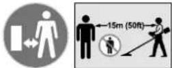 SCHEPPACH MFH380-20Li Dual - Explanation of the symbols on the equipment - 7